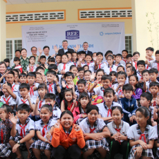 Opening Xuan Hoa Elementary School for students at Soc Trang Province