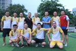 Sôi động giải bóng đá tứ hùng FC Thái Minh 2020 diễn ra trong … mưa
