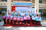 BIM GROUP bàn giao công trình xây dựng phòng học cho Trường THCS Võ Văn Kiệt tại Ninh Thuận