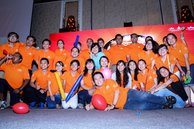 The Marketing Team at Company Day 2014