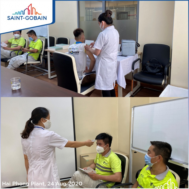 VACCINATION CAMPAIGN FOR SAINT-GOBAIN APAC EMPLOYEES